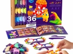 Zelfhardende boetseerklei set 36 kleuren OKTO
