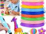 Set PCL-filamenten voor 3D-pen, 10 kleuren, 50 m