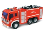 Brandweerauto met Spuit en Effecten