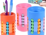 Magische roterende beker – logische puzzel en pennenhouder