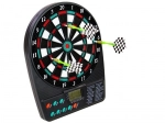Elektronisch dartbordspel met een 20 cm schijf op batterijen