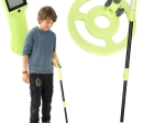 Kinder-metaaldetector met LED-display, waterdichte spoel en accessoires