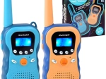 Kinderwalkietalkies met bereik tot 3 km en stemvervormer
