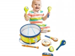 Plejo kinderset muziekinstrumenten met trommel