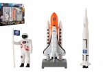 Ruimtespeelgoed - set astronauten en spaceshuttle