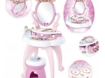 Smoby Disney Princess kaptafel 2-in-1 met draaibare spiegel en krukje
