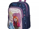 Voorschoolse kinderrugzak FROZEN met glitters