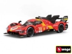 Metalen model Bburago Ferrari 499P 1:43 – winnaar 24 uur van Le Mans 2023