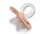 Massagebijtring 2+, Pastel English Rose