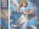Diamantschilderen cherub 30 × 40 cm
