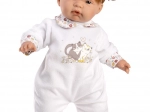 Pop Joelle 38 cm met zacht buikje en rossige haartjes