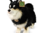 Pluchen hond Lapinkoira 33 cm eco-friendly