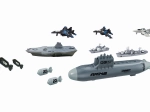 Onderzeeër met torpedolanceerder – speelset 28 cm