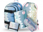 Set BAAGL Skate Moon: Rugzak, Etui, Gymzak, Mappen en Portemonnee