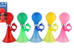 Fietstoeter met rubberen ballon, 14 cm – meerdere kleuren