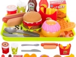 Kinderset fastfood-speelgoed, 26 delen
