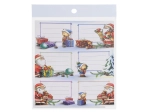 Kerststickers voor cadeaus 12,5 × 16 cm