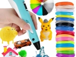 Woopie 3D-pen voor kinderen met LED-display – creatieve set