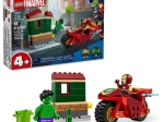 LEGO MARVEL Iron Man op motor en Hulk 4+