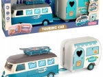 Woopie Caravan XL voor poppen Kampeerset met aanhanger