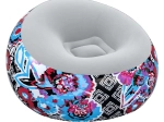 Bestway opblaasbare fauteuil met bloemmotief