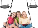 Schommelvogelnest 100 cm zwart