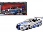Metalen automodel 2002 Nissan Skyline GT‑R R34 1:24 Fast & Furious
