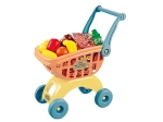 Kinderboodschappenwagentje met etenswaren Bioplastic 41,5 cm