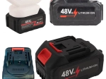 Universele 48V Li-ion batterij 6000 mAh voor accu‑gereedschap en tuinmachines
