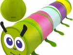 Kruiptunnel voor kinderen rups KRUZZEL