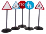 Set verkeersborden voor kinderen