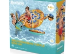 Bestway opblaasbare drijvende schildpad Majolika 183 × 173 cm met handgrepen