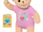 Beertje BABY born in roze outfit