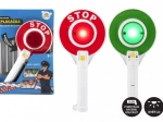Politie lollie van plastic met licht