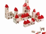 Houten bouwpakket stadje