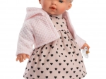 Llorens Roberta realistische pratende pop met geluiden en zacht lichaam 33 cm