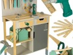Lulilo Fikso houten workshop set kleine doe-het-zelver met gereedschap
