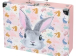 Opvouwbare schoolkoffer Bunny met beslag