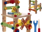 Kinder houten constructiestoel Kruzzel