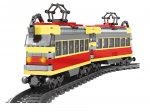 Compatibele bouwset tramlijn op batterijen met rails 724 stuks