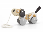 Houten trektouw-hondje VIGA POLARB