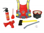 Brandweerset met accessoires voor kinderen