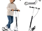 Trike Fix kinderstep met vouwconstructie en LED-wieltjes, zwart