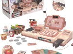 Woopie kinder kassa met scanner, weegschaal en microfoon + 25 accessoires