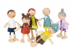 houten poppetjes familie van Small Foot