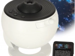 USB LED sterren- en planetenprojector met 12 schijven, 360° en timer