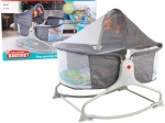Multifunctioneel babywipje en wiegje 2-in-1 met speelmat