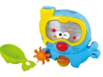 Aquarium met watermolen voor kinderen