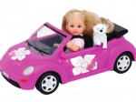 Pop Evička met auto New Beetle en picknickset