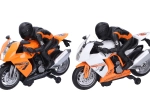 Race motor met rijder 28 cm met licht en geluid